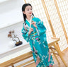 Cute Girl, Japanese Ethnic Style Kimono And Dance