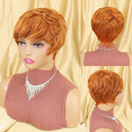 Straight Human Hair Wigs Short Bob Wig With