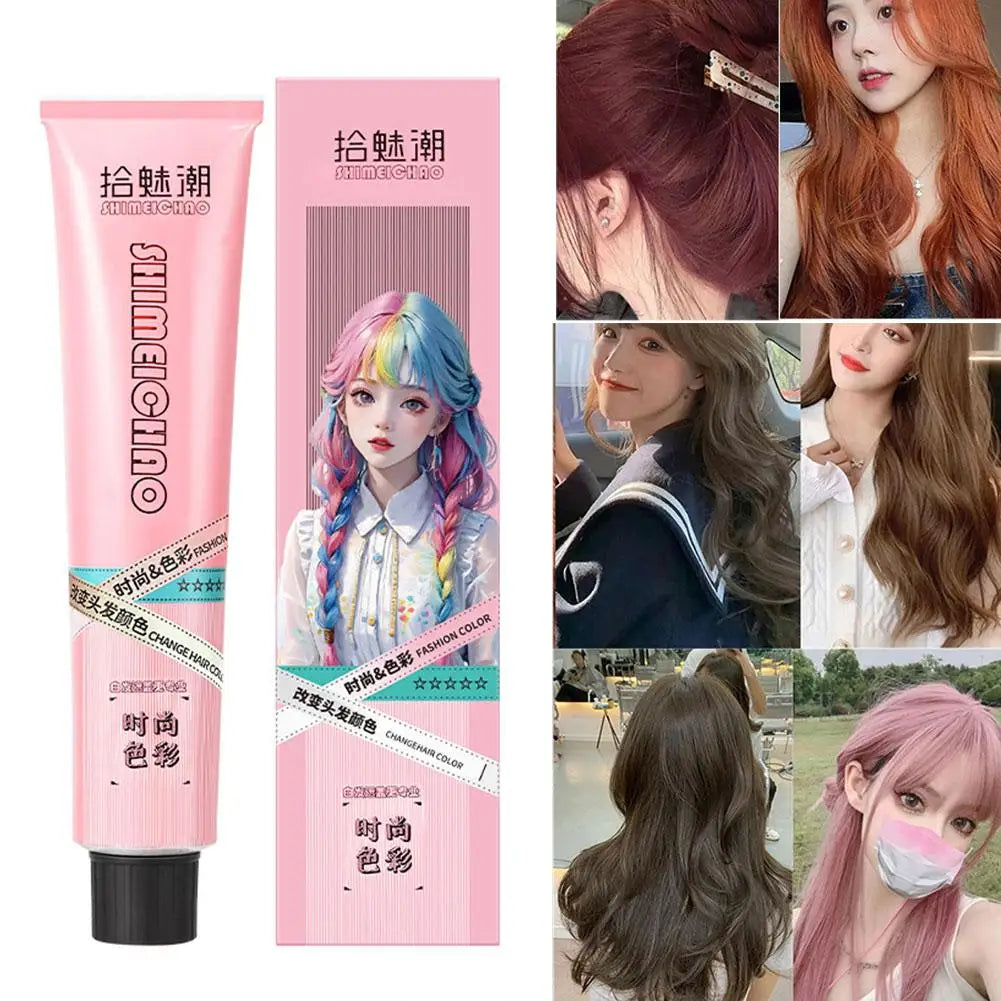 Hair Color Cream Permanent Hair Dye Long Lasting