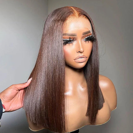 Lace Front Human Hair Wig Transparent Lace