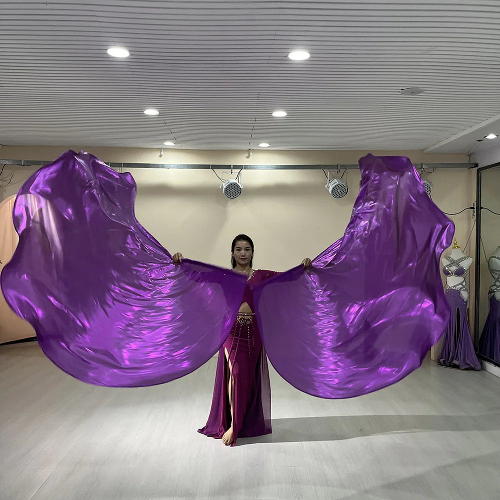 New Flag Dance Props - Multi-Colored Praise Flags with Telescopic Sticks