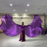 New Flag Dance Props - Multi-Colored Praise Flags with Telescopic Sticks