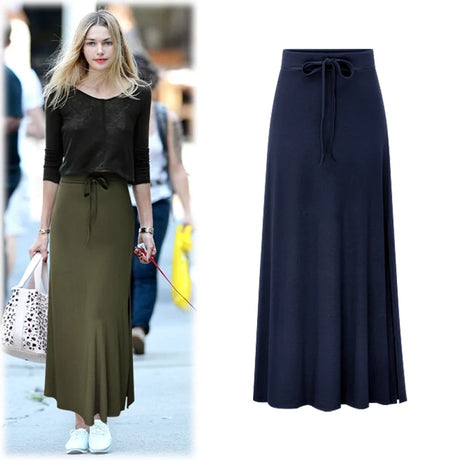 A-Line Cotton Skirts Hip Slim Women Casual Skirts