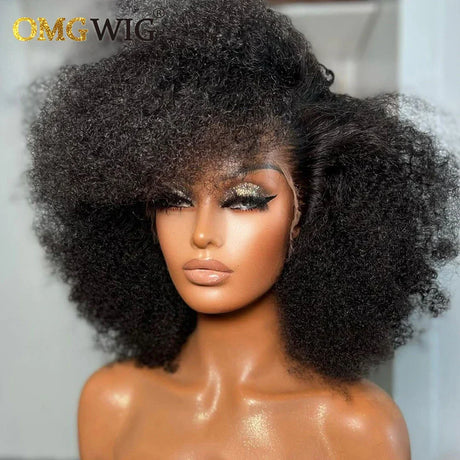 Honey Blonde Brazilian Afro Kinky Curly Wig