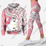 Disney Hello Kitty D Kitty Cat Hoodie Women'S