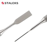 Staleks Manicure Dead Skin Double-Headed Steel Push Ring-Shaped