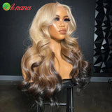 Hd X Lace Frontal Wig Body Wave Ombre