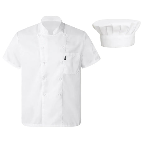 Adults Unisex Chef Shirt Women Mens Restaurant Work