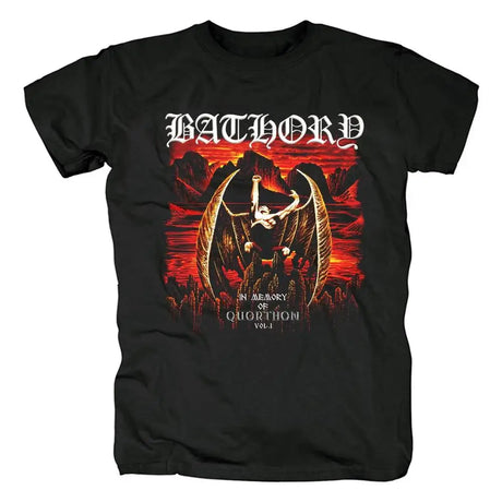 Bathory Black Metal Venom T Shirt Men Women