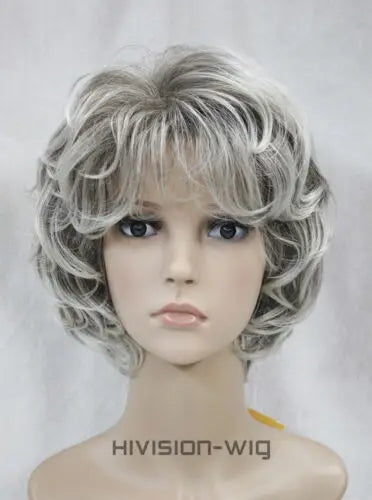 Women Fashion Short Wigs Blonde Brown Black Wig