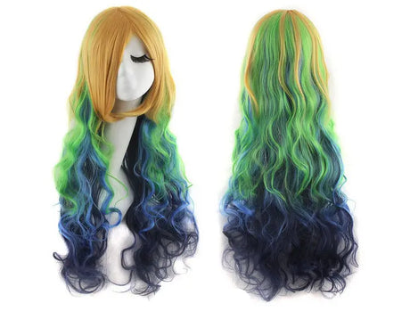 Lady Long Curly Wigs Fashion Cosplay Costume Hair