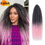 Brazilian Braids Synthetic Curl Hair Soft Braiding Extension