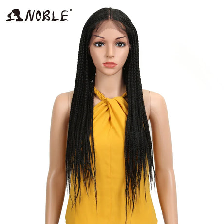 Noble X Lace Front Braided Wigs Synthetic Lace