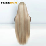 Freedom Synthetic Lace Frontal Wig For Women Long