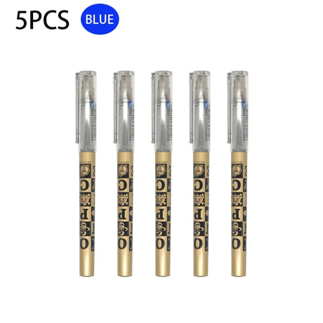 M&G Straight Liquid Signature Pen Black Red