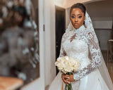 Haute Couture Gorgeous Lvory White Bride Dresses With