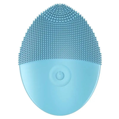 Electric Facial Cleansing Brush Silicone Ultrasonic Vibration