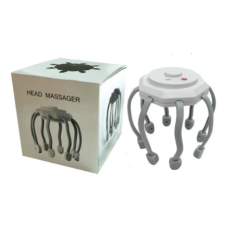 Head Massager Octopus Scalp Massage Instrument With Bluetooth