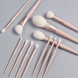 White Goat Hair Makeup Brushes Powder