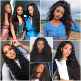 Curly 13X4 Lace Frontal Human Hair Wig For