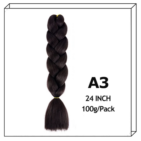 Synthetic Long Jumbo Ombre Braiding Hair For Women