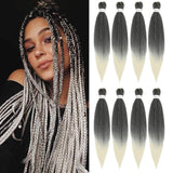 Braiding Hair Pre Stretched Synthetic Braid Extensions Jumbo