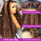 Hd Lace Highlight Wig Human Hair Wigs