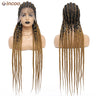 Cornrow Twisted Braided Wigs Ombre Blonde Passion Twists