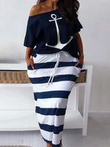 Matching Sets Two Piece Dress Sets Letter