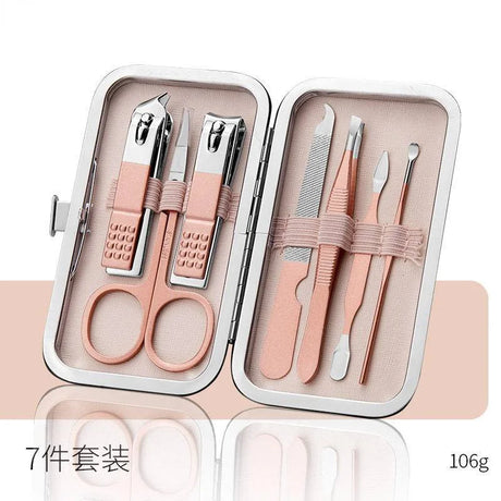 Manicure Set Professional Nail Clippers Kit Pedicure Care