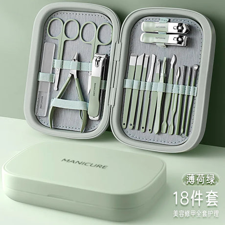 New In Professional Manicure Set Stainless Steel Nail