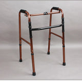 Aluminum Alloy Walker For Disabled Folding Fourlegged Support