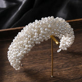 Luxury Bride Women Tiaras Handmade Wedding Hair Accessories