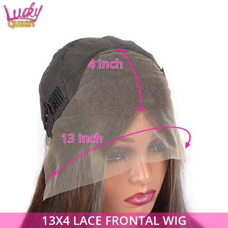Density Highlight B Burgundy X Lace Frontal