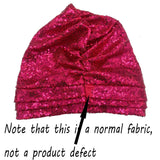New Sequins Turban Cap For Women Ready To