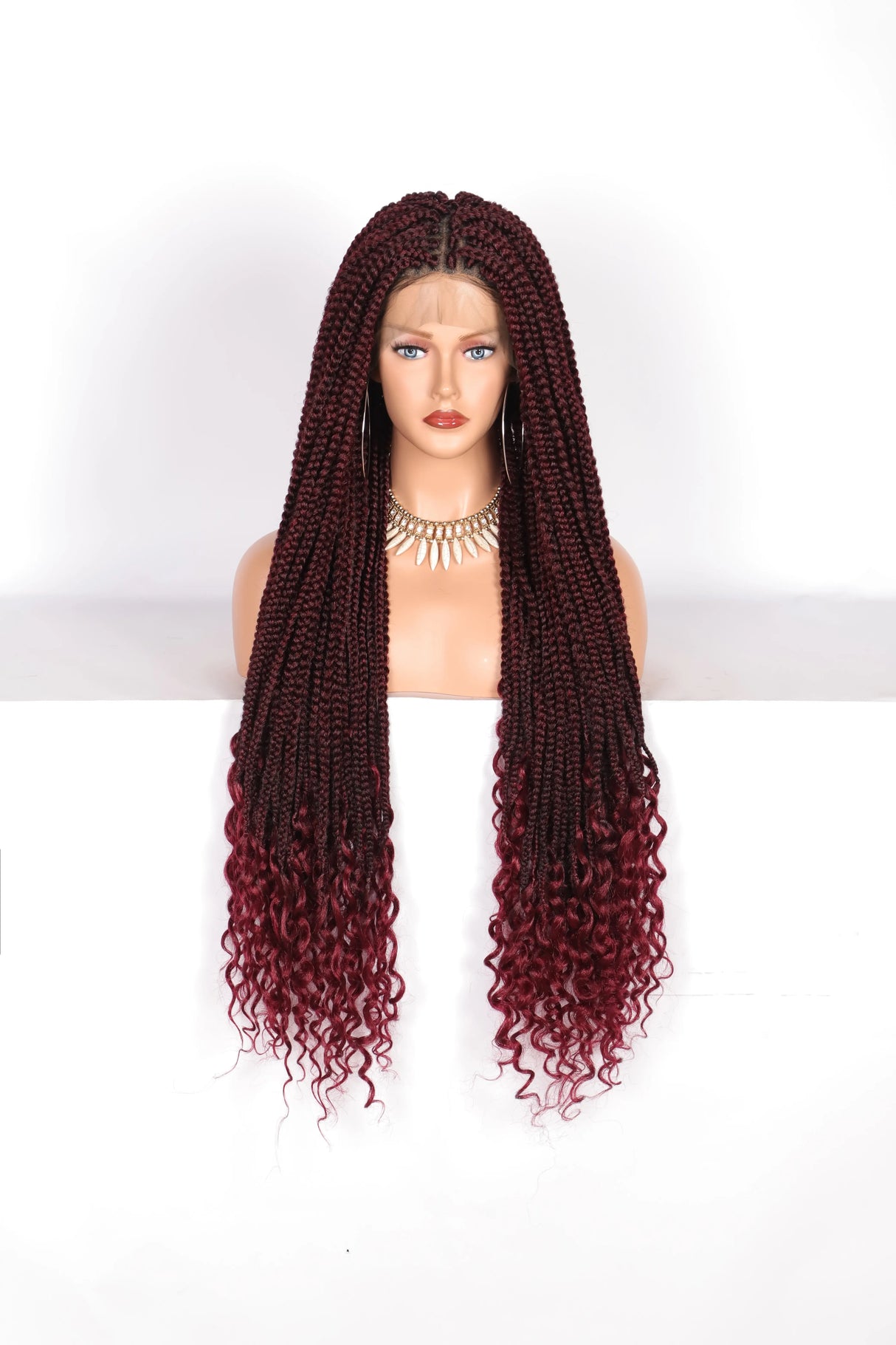 Kalyss Full Double Lace Braided Wigs