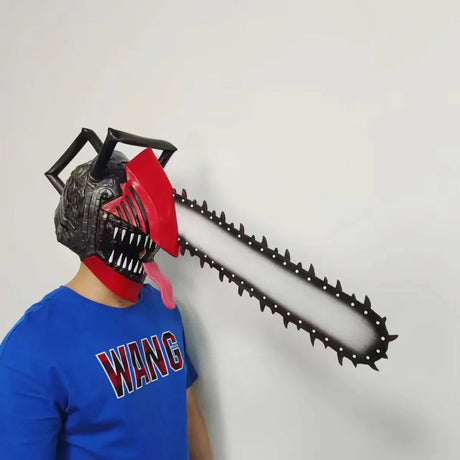 Anime Chainsaw Man Cosplay Saws Hand Headgear Pochita