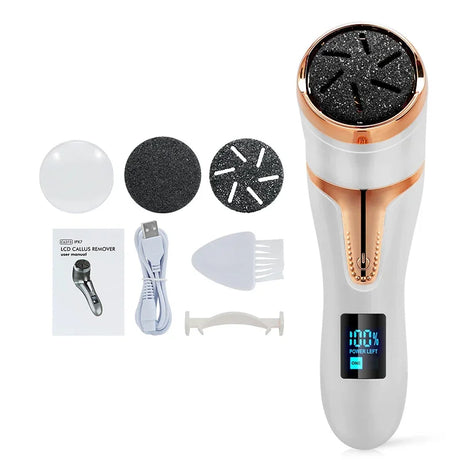 Rechargeable Electric Foot File Electric Pedicure Sander Ipx