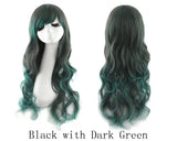 Lady Long Curly Wigs Fashion Cosplay Costume Hair