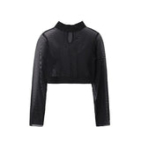 Kids Street Dance Hip Hop Clothing Suit Denim