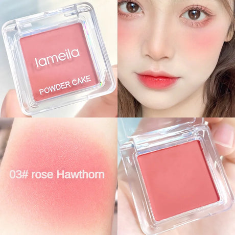 Face Blusher Matte Natural Cheek Tint Brighten Face