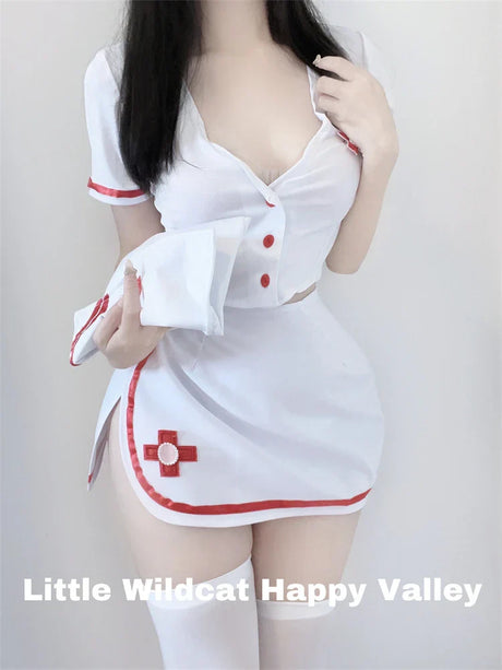 Erotic Lingerie Ladies Sexy Nurse Outfit Cosplay Costume