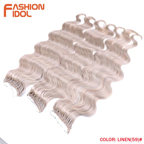 Fashion Idol Body Wave Crochet Hair Synthetic Goddess