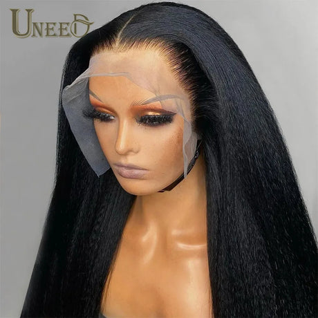 Yaki Kinky Straight Lace Front Human Hair