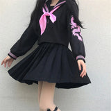 Japanese School Bad Girl Style Uniform Jk Pink