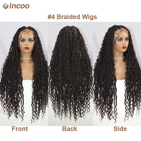 Butterfly Loc Full Lace Front Braided Wig