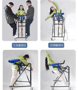 Rehabilitation Training Standing Support Walker With Wheels For