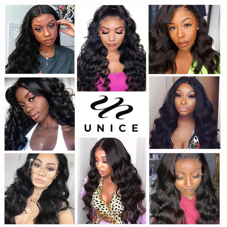 Unice Body Wave Brazilian Virgin Hair Bundles Natural
