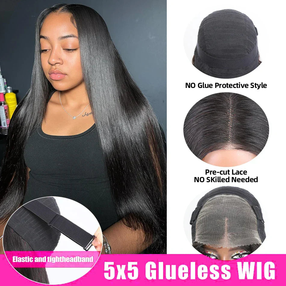 Luvin Hd Transparent Straight 13X4 13X6 Lace Front