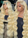 Transparent Lace Frontal Wig Honey Blonde